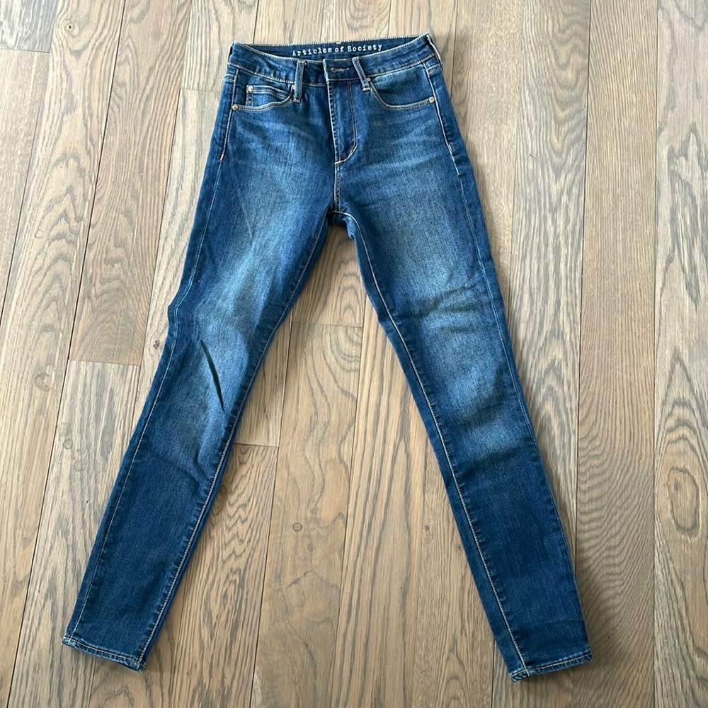 Articles of Society size 24 high waisted skinny jeans